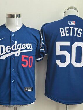 Mookie Betts #50 LA Dodgers Jersey - Royal Blue